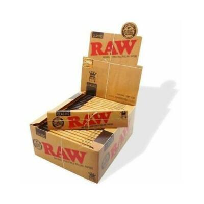 RAW Classic King Size Blättchen mit RAW Filter Tips