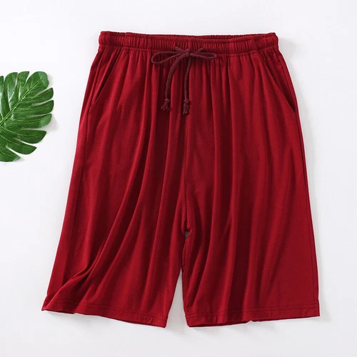 Men Soft Sleep Shorts Loose Lounge Shorts Sleep Pj Pant with Pockets L-8XL Short - Picture 17 of 24