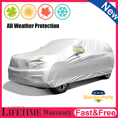 For Mitsubishi Outlander Car Cover Outdoor Snow Dust Sun All Weather Protection