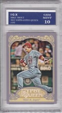 MIKE TROUT ROOKIE CARD Topps Gypsy Queen RARE GEM MINT 10 Baseball Angels $$ RC!