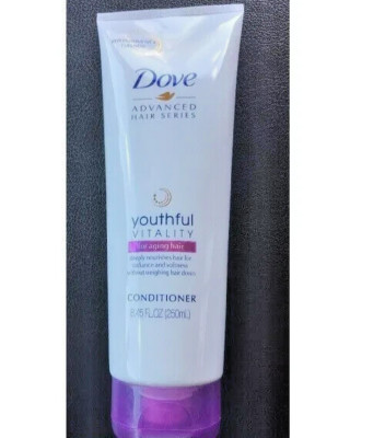 Pack 5 Dove Advanced Hair Series Conditioner Youthful Vitality Aging Hair 8.45