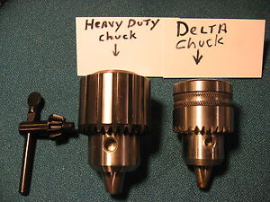 New Heavy Duty 1/2" Keyless Drill Chuck Upgrade remplace Delta 1310049 Chuck