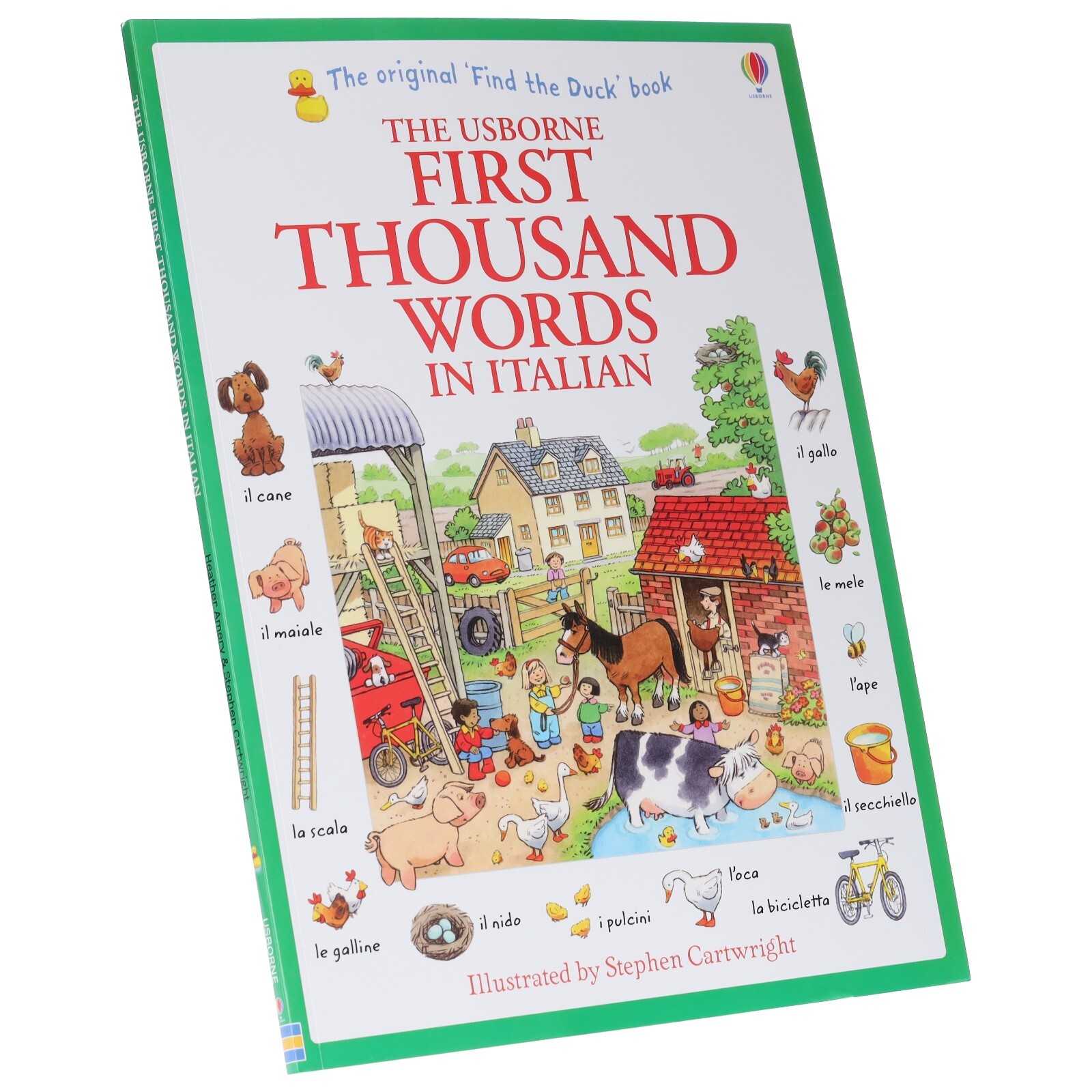 Usborne First Thousand Words In Italian By Heather Amery - Ages 5+ - Paperback