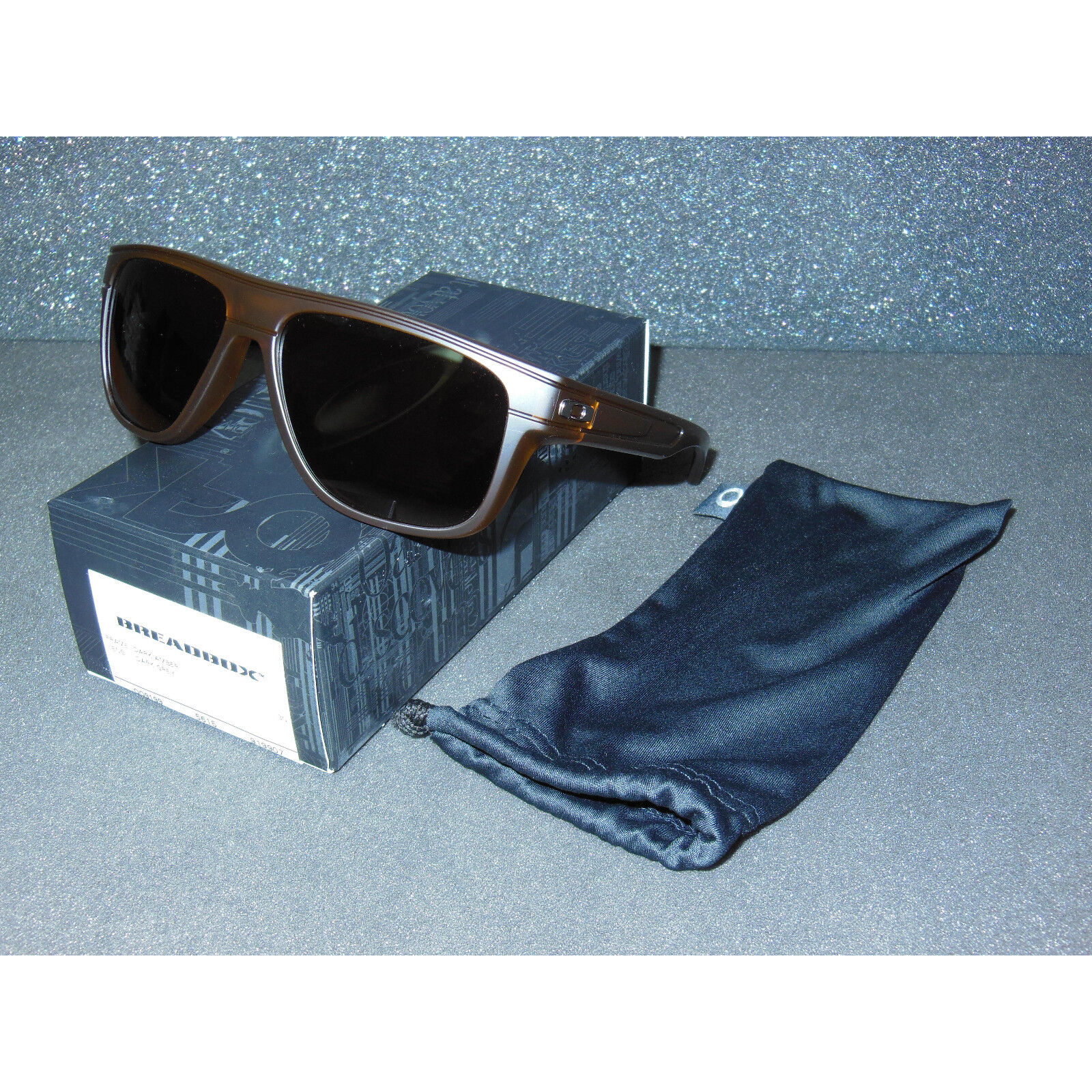 Oakley+Breadbox+Sunglasses+Matte+Dark+Amber%2Fdk+Grey+Authentic+