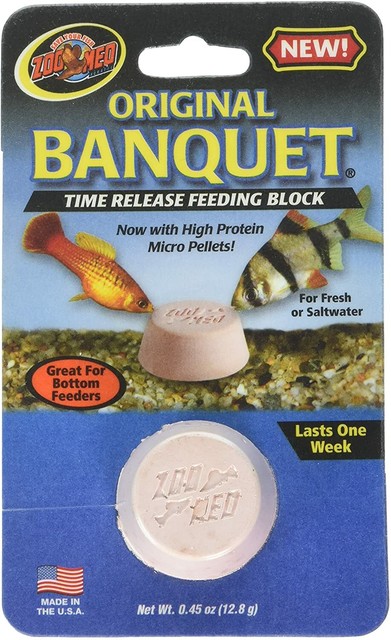 time release fish feeder