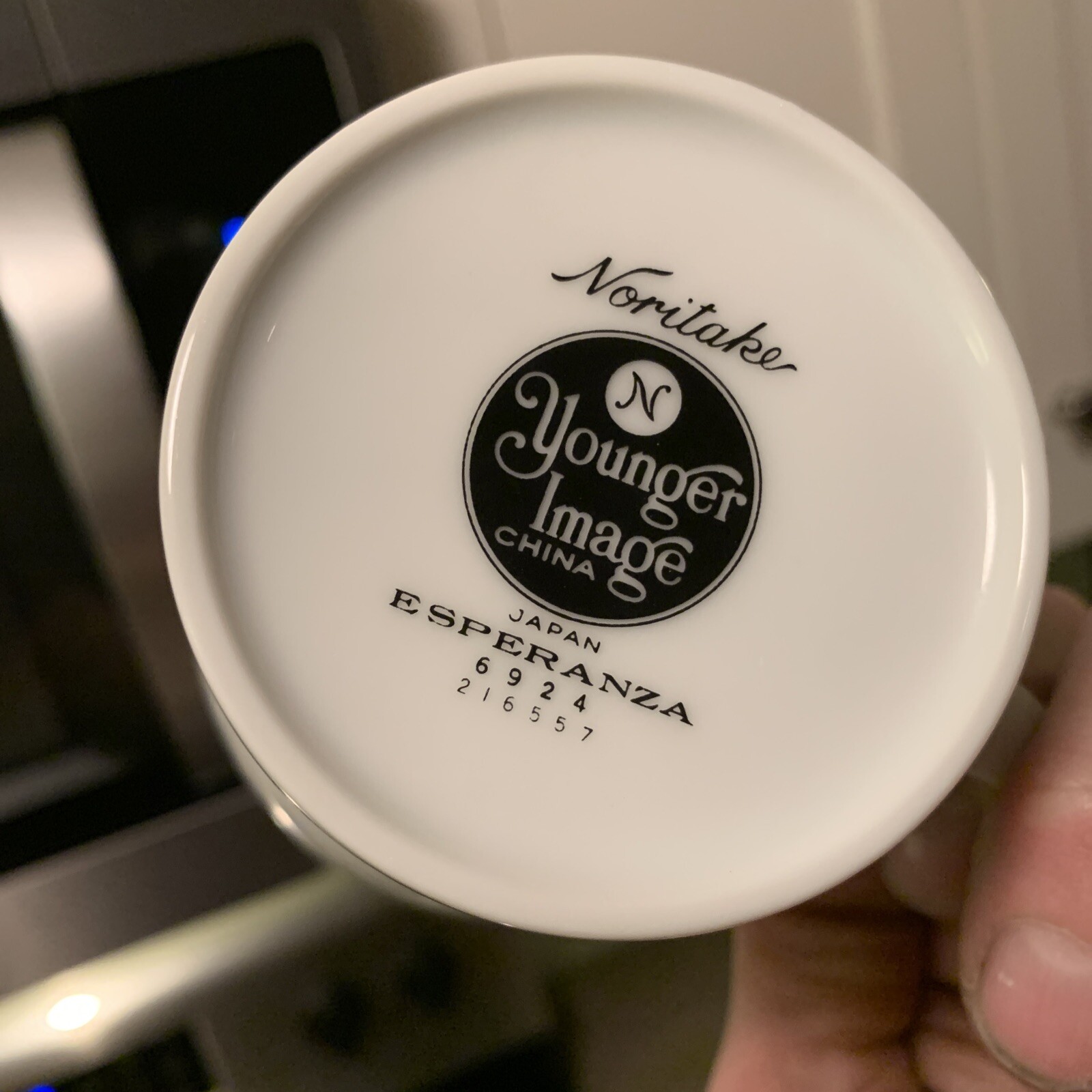 (6) Noritake Younger Image Esperanza 6924 Coffee/Tea Cups and Saucers