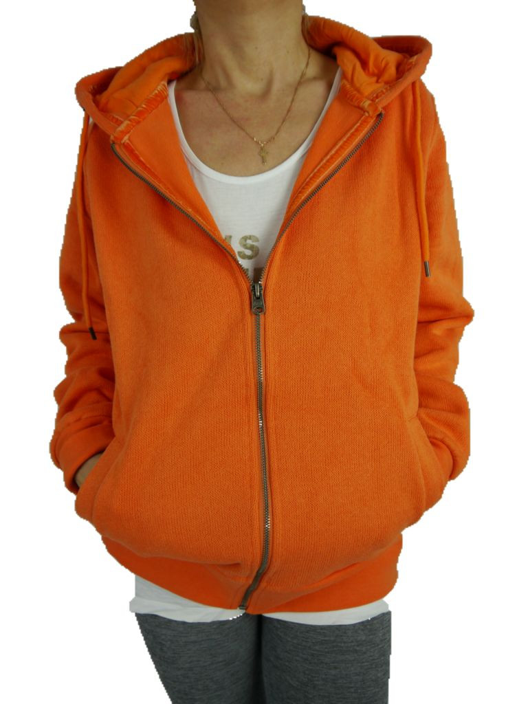 Damen Freizeit Jacke Sweatshirt Jacke Sportjacke mit Reißverschlus und Kapuze eBay
