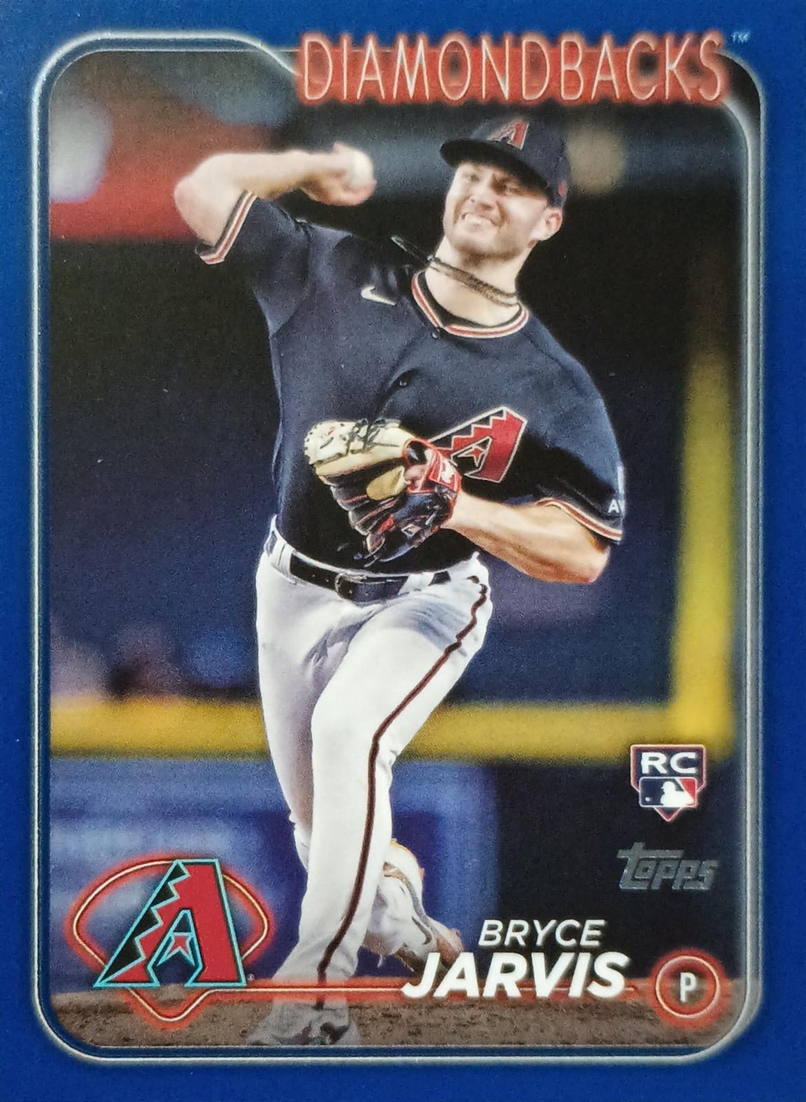 2024 Topps Base Set Series 2#363 Bryce Jarvis Royal Blue