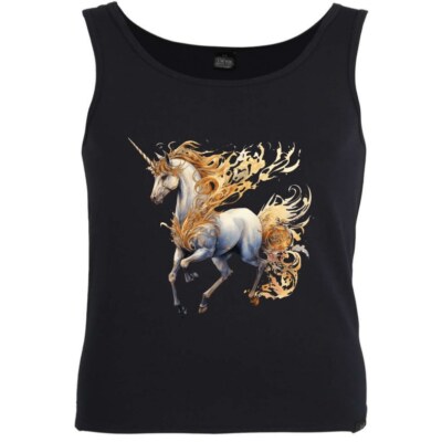 Tank Top Einhorn Fabelwesen Pferd Märchen Unicorn Kuscheltier Traumland 402471s