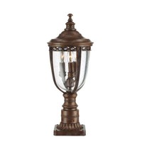 Elstead English Bridle AußEn-Stehleuchte E14 3-Fach 55Cm Britische Bronze IP44