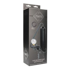 Pumped Elite Beginner penis-pump w/ Gauge Erectile Enhancement Enlargment Black