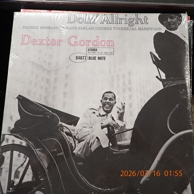 Doin' Allright by Dexter Gordon (Vinyl LP Record, 2019) Blue Note Jazz Brand New