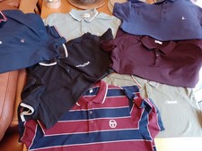 Job lot 9 Polo  T shirts XL XXL Selector Lambretta Sergio Tacchini Penguin Bench