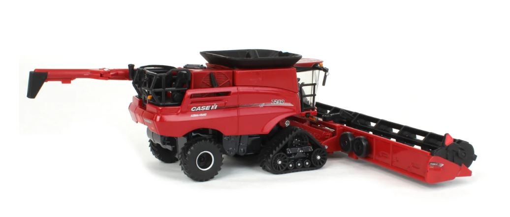 Case IH Axial-Flow 7250 miniature avec têtes interchangeables maïs et grain
