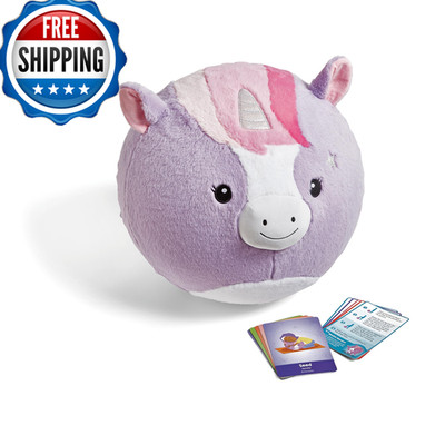 Hand2Mind Unicorn Bubbleplush Yoga Ball Buddy Yoga Ball For Kids Calming Corner
