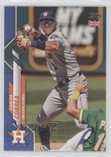 2020 Topps UK Edition Blue 58/75 Carlos Correa #110 6i1