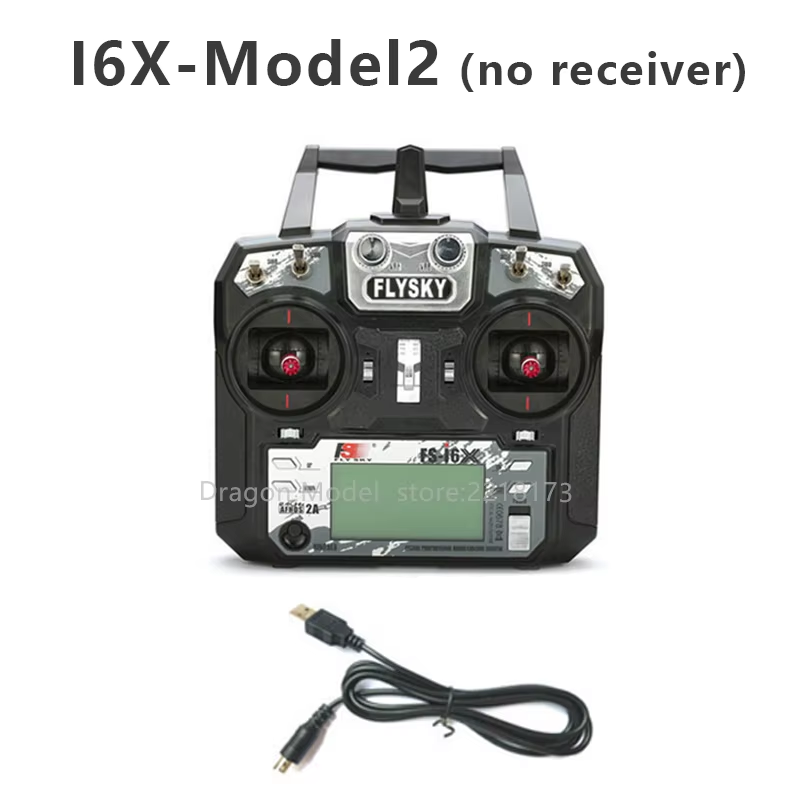 FLYSKY FS-I6X I6X 2.4G 10CH AFHDS 2A Radio Transmitter with IA6B IA10B Receiver