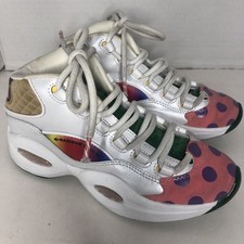 Reebok Question Mid Candy Land Retro Shoe Iverson GZ0081 Youth Size 4