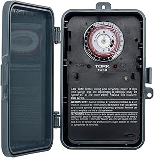 TORK TU40 40A Indoor/Outdoor Universal 24H Timer 120-277V Incandescent/LED