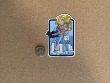 2003 Y2K ODM ZUM Brand Imports Prism Holo Girl Power Vending Sticker Spoiled Pri