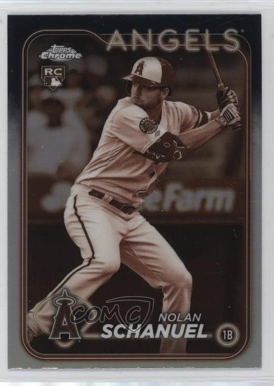 2024 Topps Chrome Sepia Refractor Nolan Schanuel #274 Rookie RC 4z8