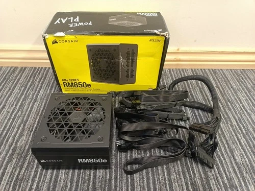 Corsair RM850e Fully Modular, 850w, ATX PSU, 80 Plus Gold