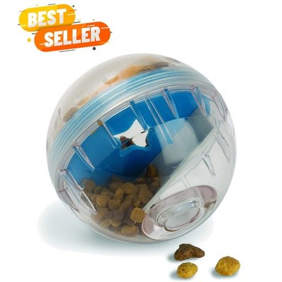 4'' IQ Treat Ball: Engaging Slow Feeder Toy for Large Dogs - Mental Stimulation