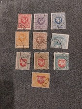  Briefmarken Litauen Vytis Serie 1919–1922 Skatikai Auksinai Klassik)