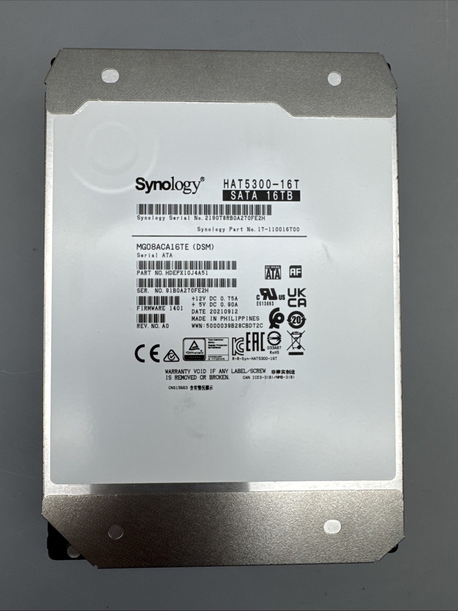 Synology HAT5300-16T 16TB 7200RPM 3.5