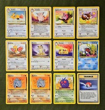 pokemon jungle 1st edition card list (64/64) Complete Set 1999 [2] Pound (20) Complete Full 1st Edition Jungle