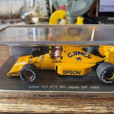 1/43 Spark Lotus Judd Japanese GP 4th place 1989 N Piquet Collectables 17+