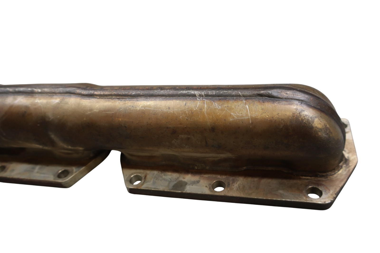 03-08 Bentley Continental GT Left Side Turbo Exhaust Manifold 07C253017AC Oem