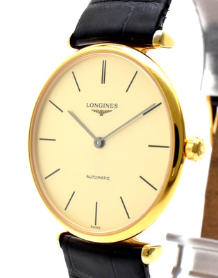 LONGINES Grande Classique L4.708.2 Automatic Men's Watch Gold Dial [Box]