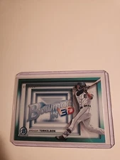  2022 Bowman Chrome in 3D Aqua Refractors #B3D11 Spencer Torkelson/125