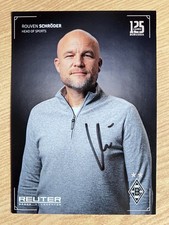 Rouven Schröder AK Borussia Mönchengladbach 2025-26 original handsigniert 2