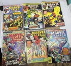 6 Bronze age vintage marvel tales starring Spider-Man comic book lot. 61-69