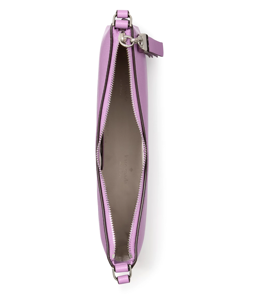 New Kate Spade Sadie Crossbody Saffiano Leather Wisteria with Dust