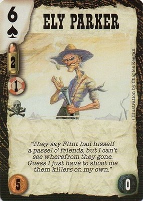 Ely Parker - Reaping of Souls - Doomtown CCG