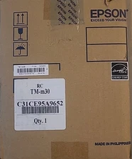 Epson TM-m30 Thermal Receipt Printer - Black NEW!- Box Open But Untouched