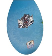 RARE Vintage Maui and Sons Skimboard Blue Shark Design - Rare 