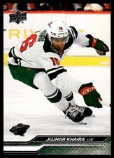 2023-24 Upper Deck Jujhar Khaira Minnesota Wild #572
