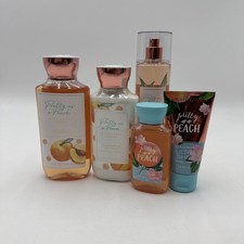 Bath Body Works Pretty As A Peach Full Size Body Care Sets 5 Piece