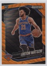 2024-25 Panini Prizm Black Orange Wave Prizm 9/60 Anton Watson #238 2y0