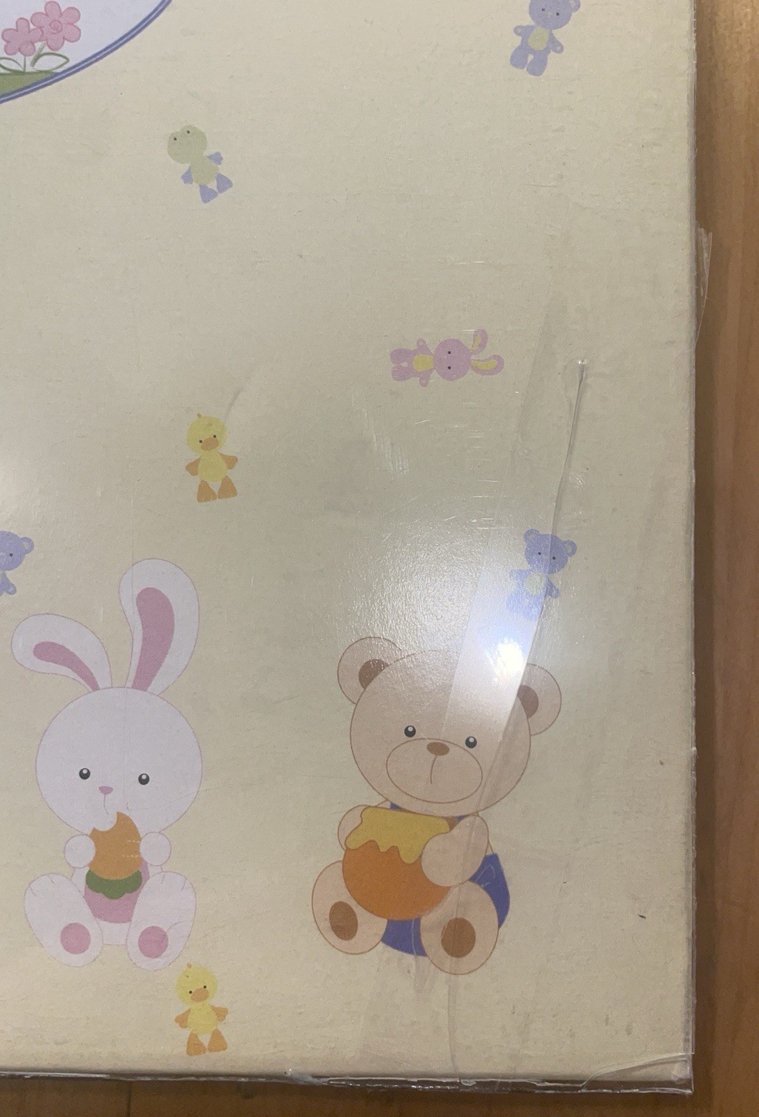 Baby Frame Widdle Ones Russ Baby4x6 Mommies Dad Mom Shower Gift Vtg Hand Painted