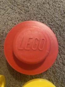 Lego Wall Hangers Set 4016 Blue Red Yellow Fun Decorative -3d Printed Lot
