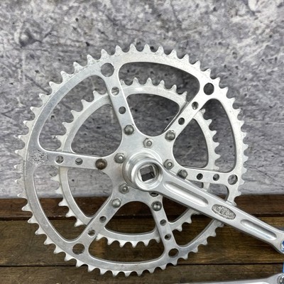 【フランス製】TA & STRONGLIGHT クランクセット【ヴィンテージ】 Vintage Stronglight Crankset 170 mm 50.4 TA Chainring 9/16 Made in