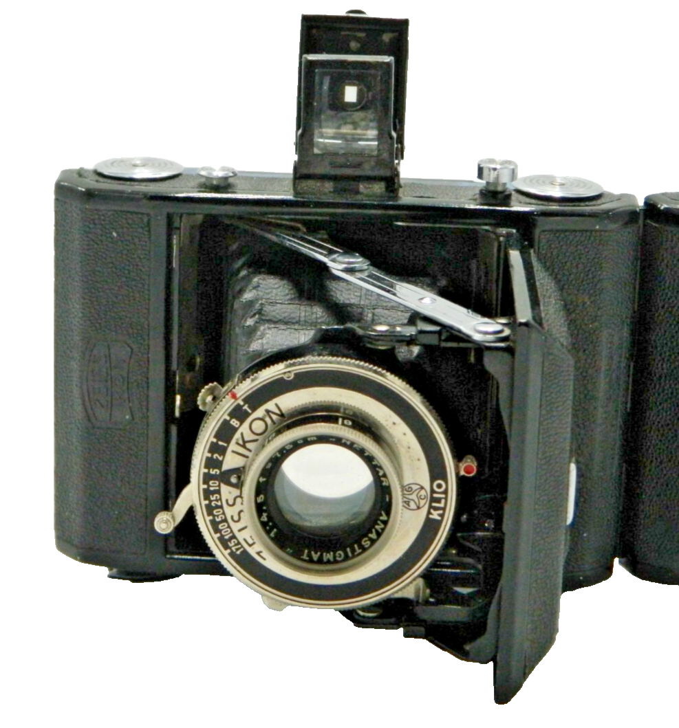 返品保証 ツァイスイコン ZEISS IKON Nettar 515 革ケース付 返品保証