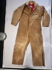 Vintage Big Smith Duck Brown Insulated Coveralls Mens Sz. 48 Reg Workwear