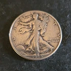 1944 Liberty Walking Half Dollar 50C Coin Circulated Uncertified