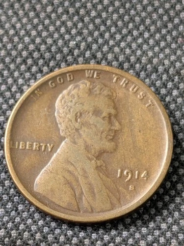 1914-S Lincoln Cent Wheat  VERY Fine Condition